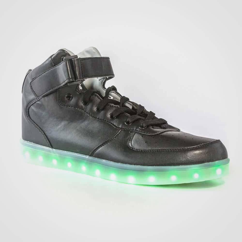 black-shoes-green-led-2-free-img